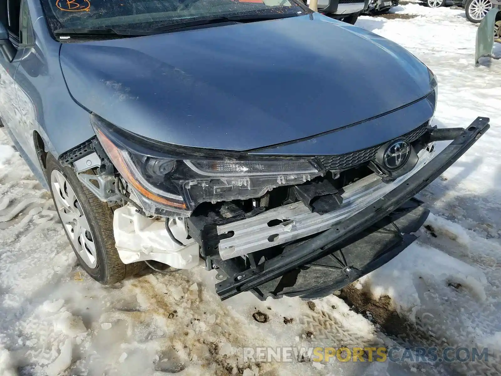 9 Photograph of a damaged car JTDEPRAE3LJ050146 TOYOTA COROLLA 2020