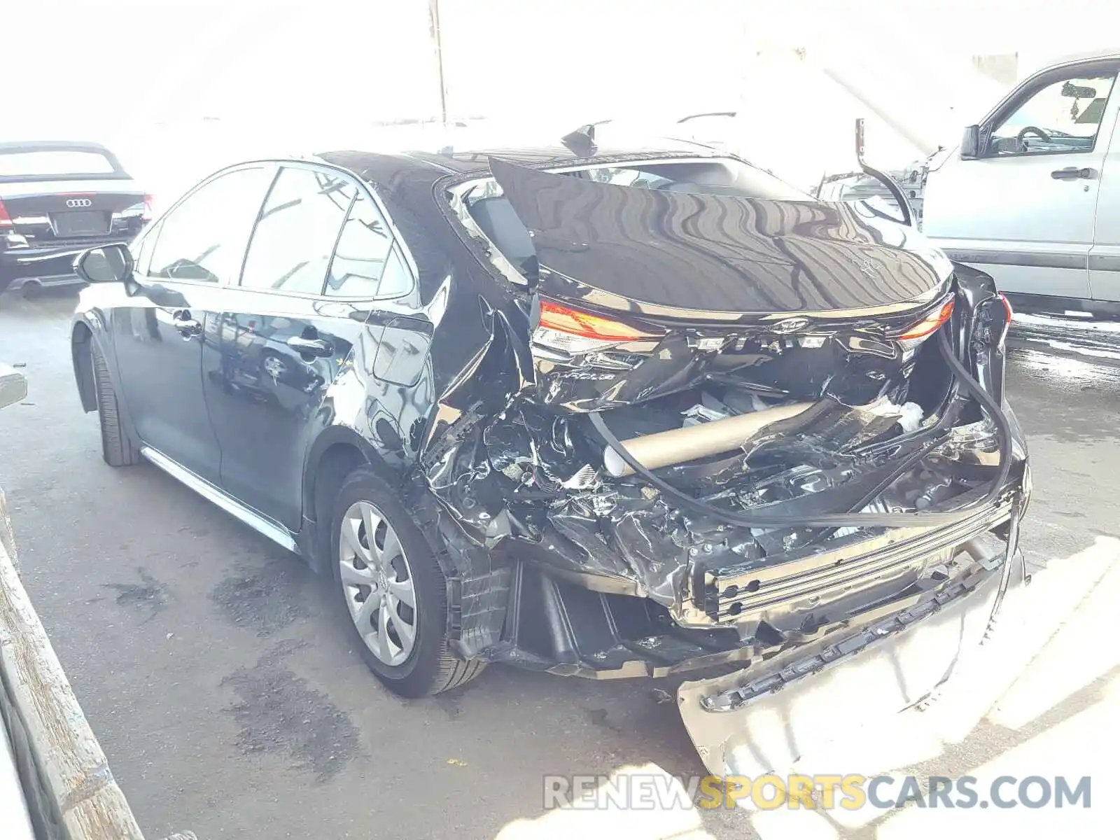 3 Photograph of a damaged car JTDEPRAE3LJ050261 TOYOTA COROLLA 2020