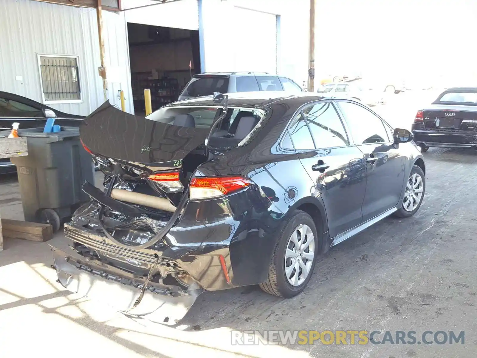 4 Photograph of a damaged car JTDEPRAE3LJ050261 TOYOTA COROLLA 2020