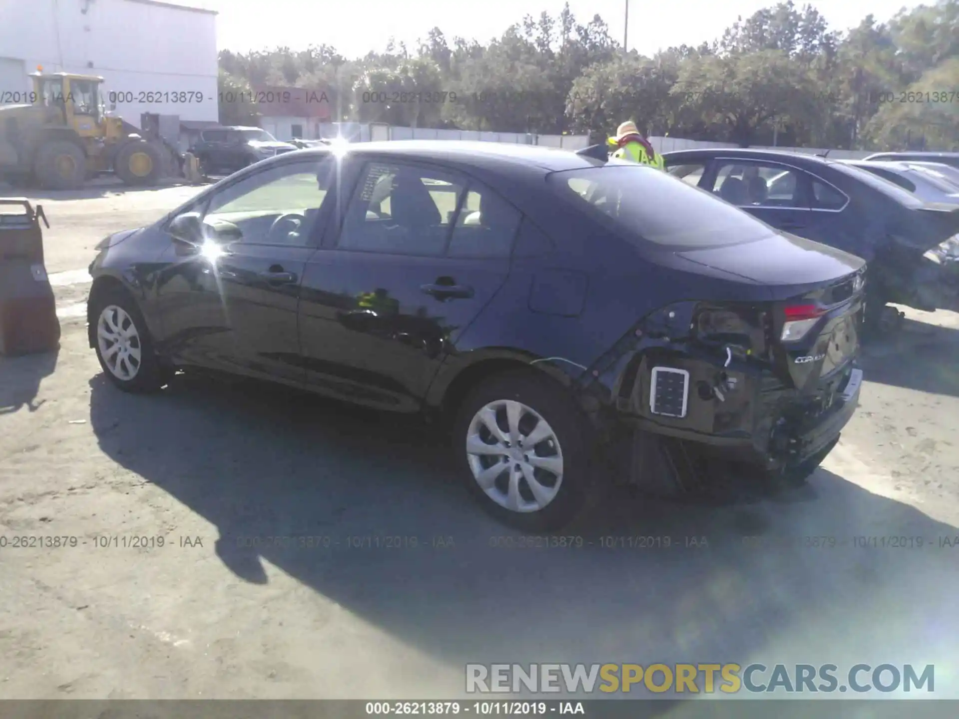 3 Photograph of a damaged car JTDEPRAE3LJ050275 TOYOTA COROLLA 2020