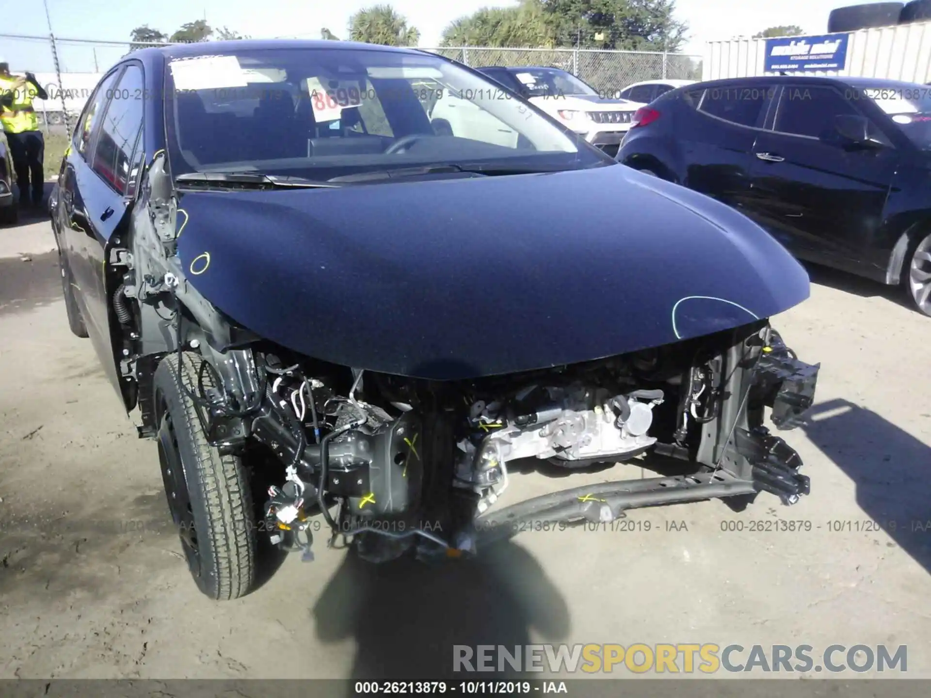 6 Photograph of a damaged car JTDEPRAE3LJ050275 TOYOTA COROLLA 2020