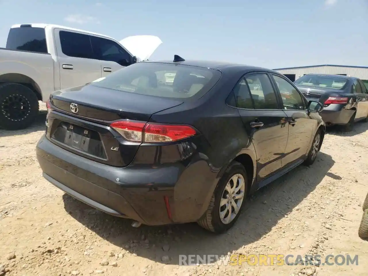 4 Photograph of a damaged car JTDEPRAE3LJ050504 TOYOTA COROLLA 2020