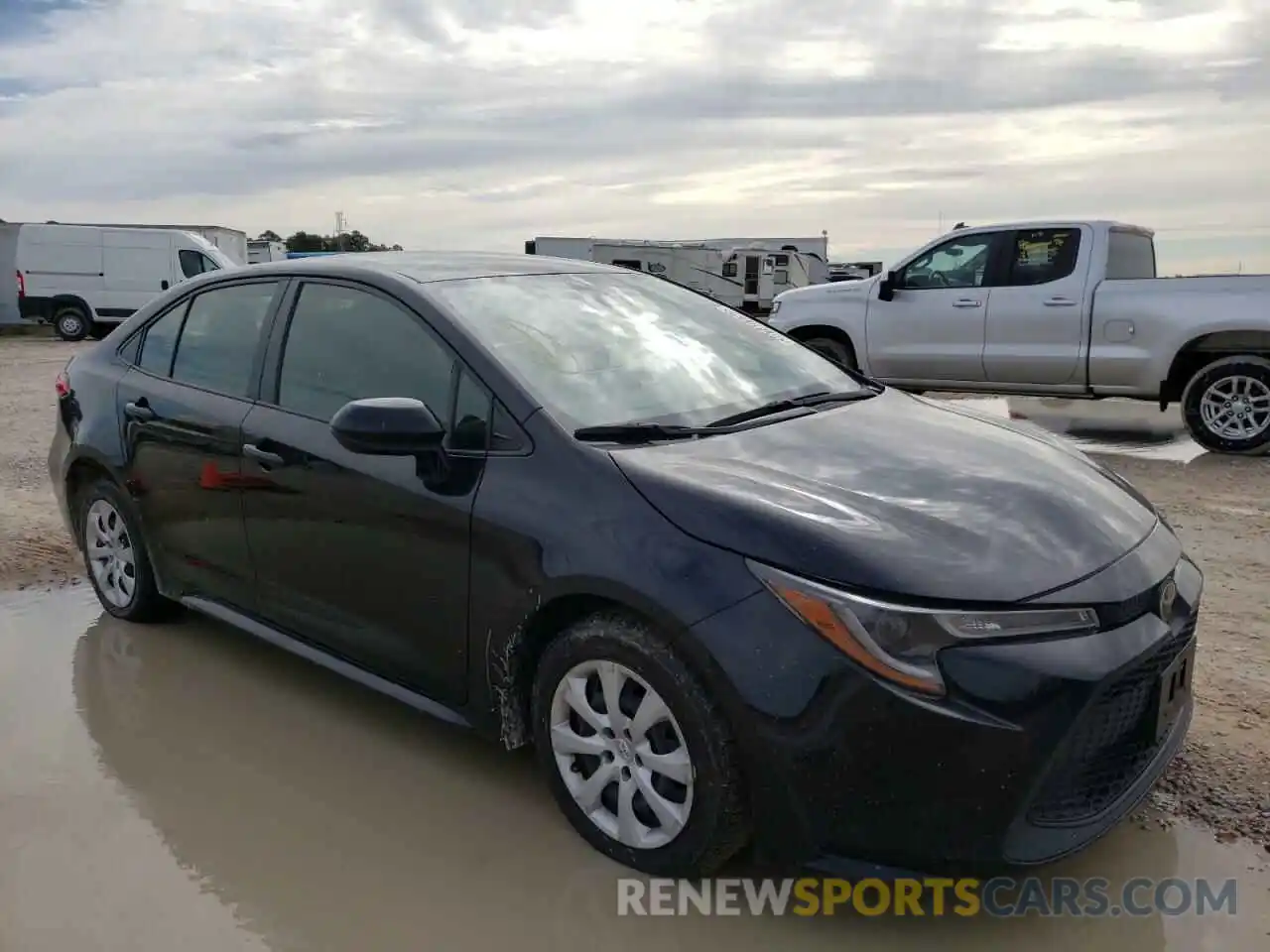 1 Photograph of a damaged car JTDEPRAE3LJ051104 TOYOTA COROLLA 2020