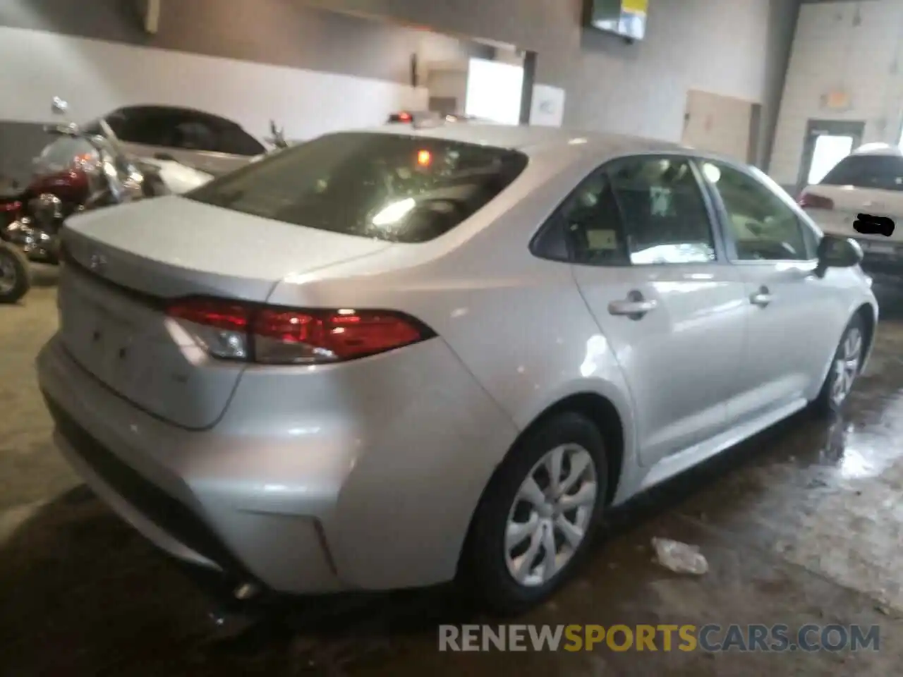 4 Photograph of a damaged car JTDEPRAE3LJ051748 TOYOTA COROLLA 2020