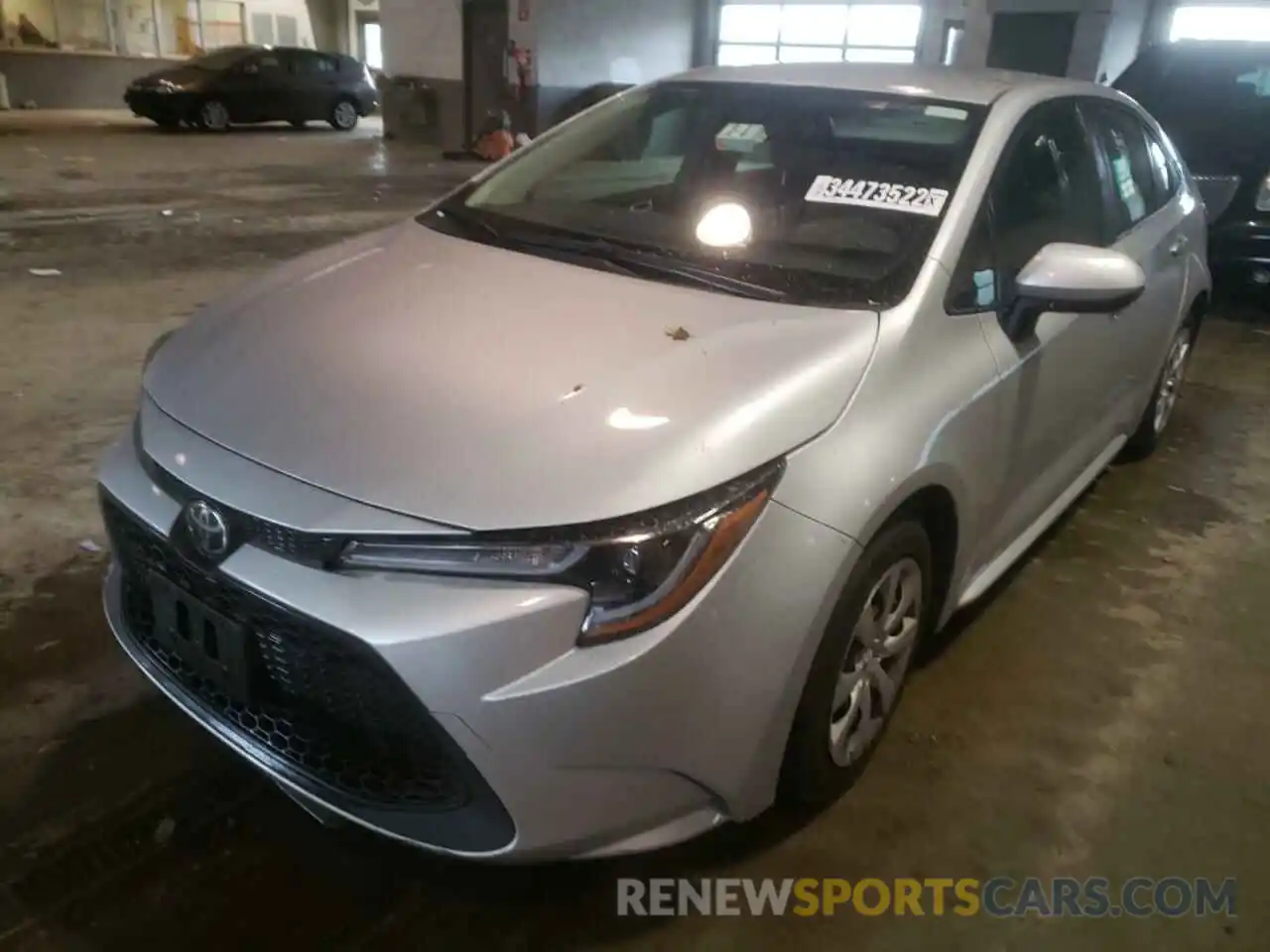 9 Photograph of a damaged car JTDEPRAE3LJ051748 TOYOTA COROLLA 2020