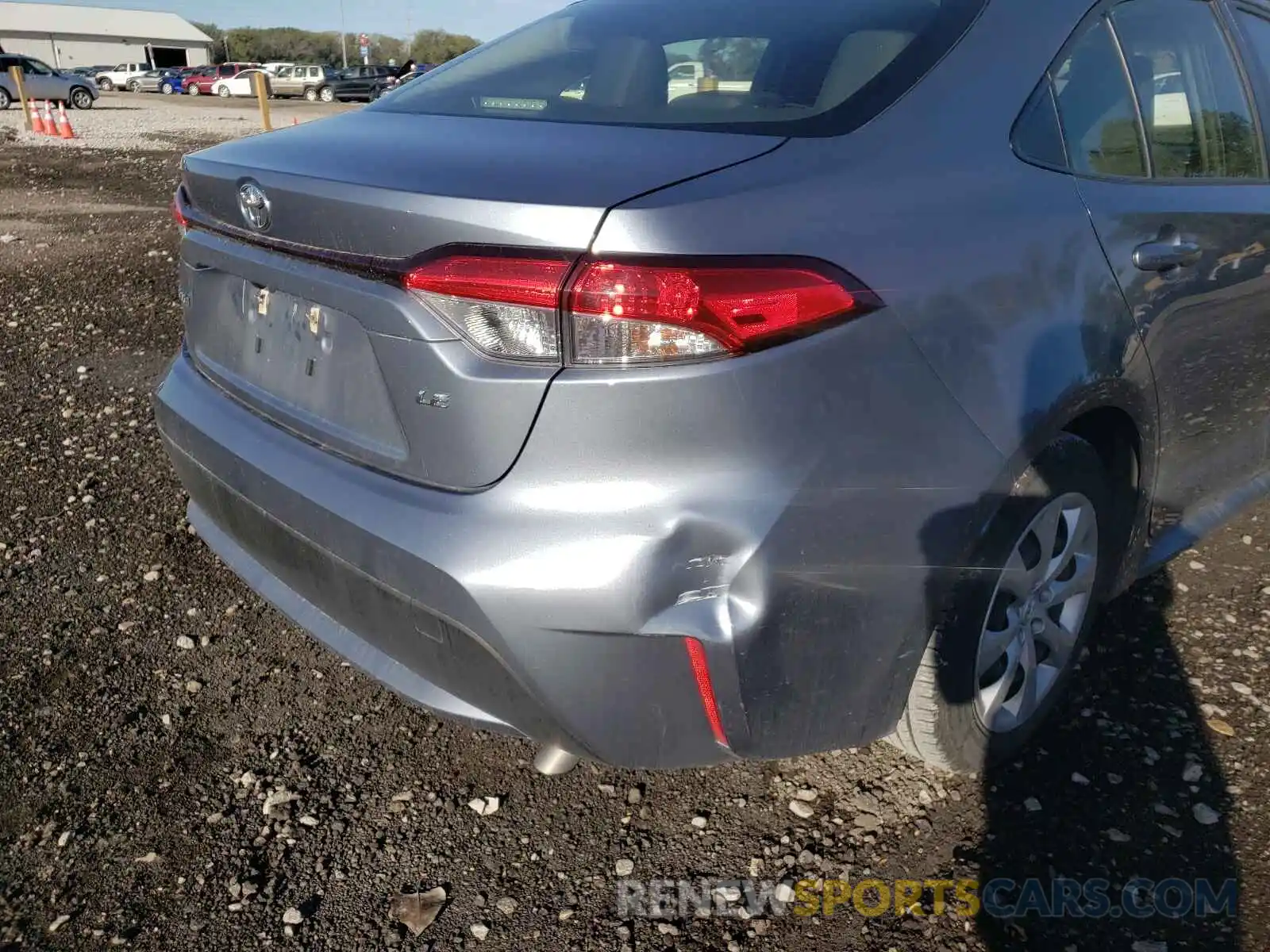 9 Photograph of a damaged car JTDEPRAE3LJ052835 TOYOTA COROLLA 2020