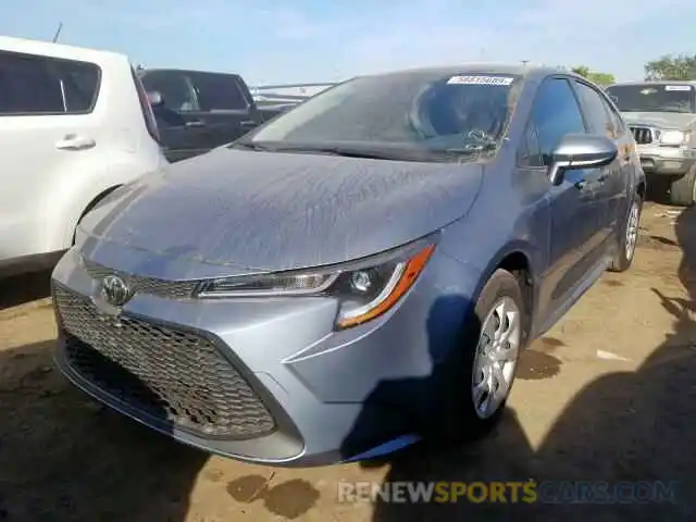 2 Photograph of a damaged car JTDEPRAE3LJ053158 TOYOTA COROLLA 2020