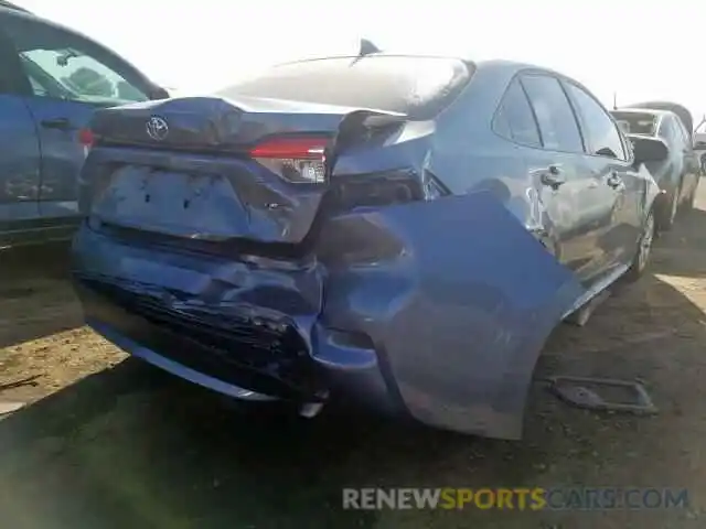 4 Photograph of a damaged car JTDEPRAE3LJ053158 TOYOTA COROLLA 2020