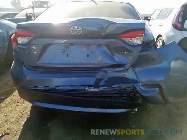 9 Photograph of a damaged car JTDEPRAE3LJ053158 TOYOTA COROLLA 2020