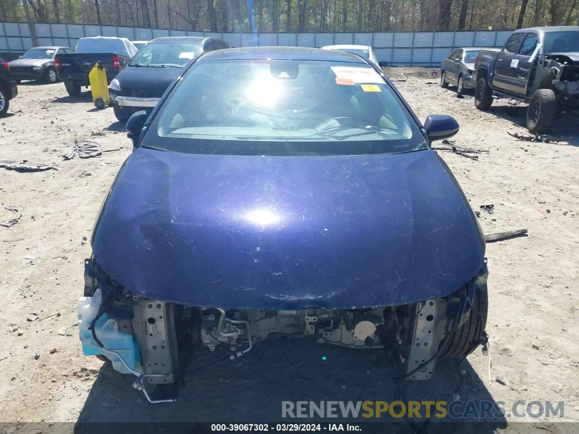 13 Photograph of a damaged car JTDEPRAE3LJ053211 TOYOTA COROLLA 2020