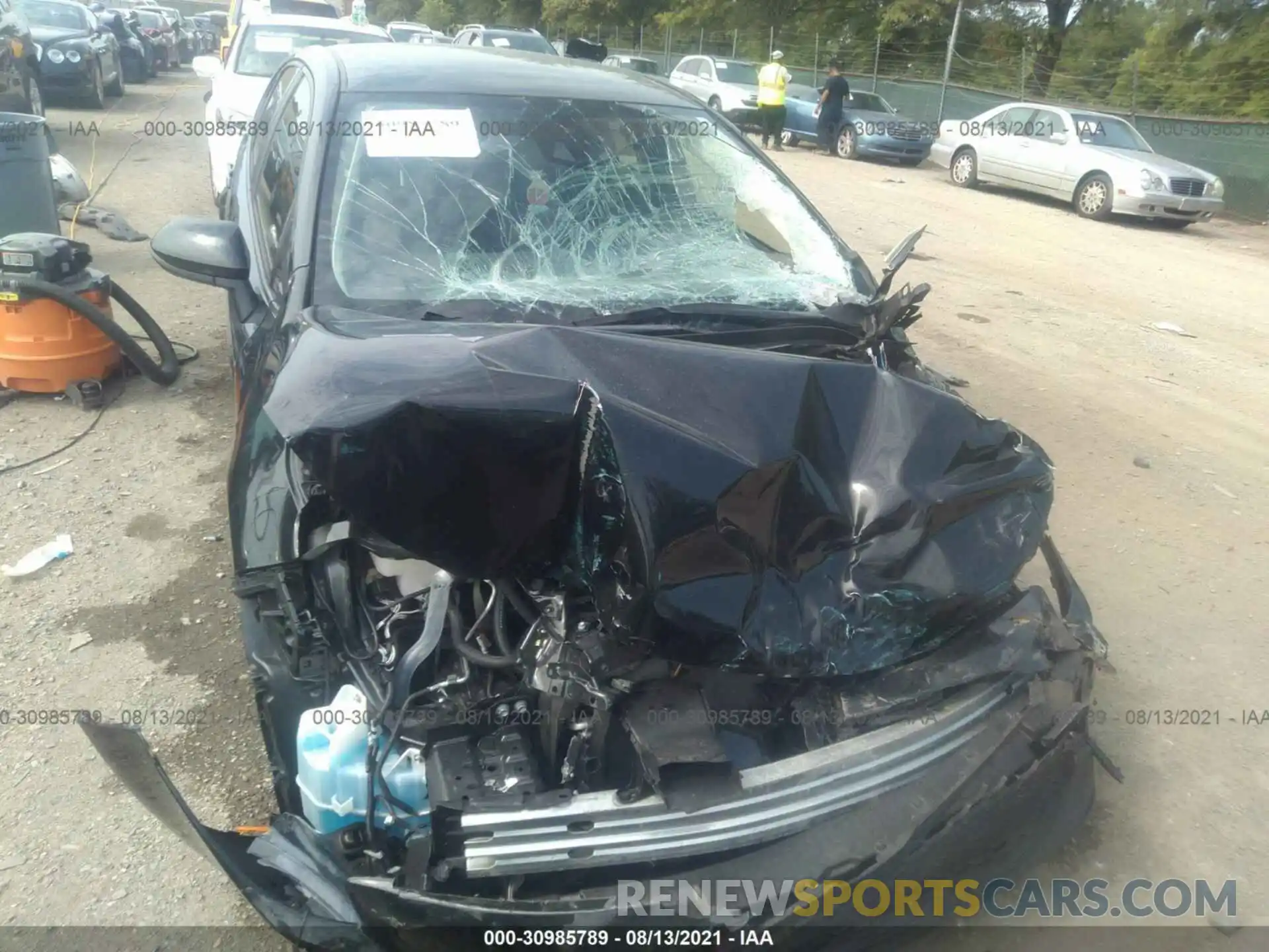 6 Photograph of a damaged car JTDEPRAE3LJ053970 TOYOTA COROLLA 2020