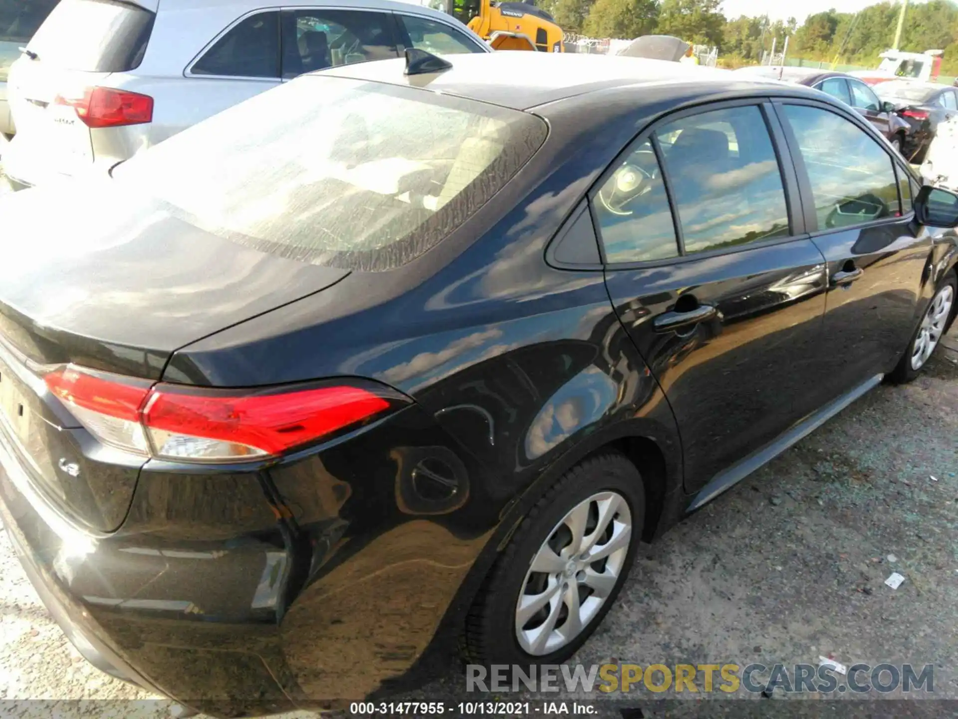 4 Photograph of a damaged car JTDEPRAE3LJ054908 TOYOTA COROLLA 2020