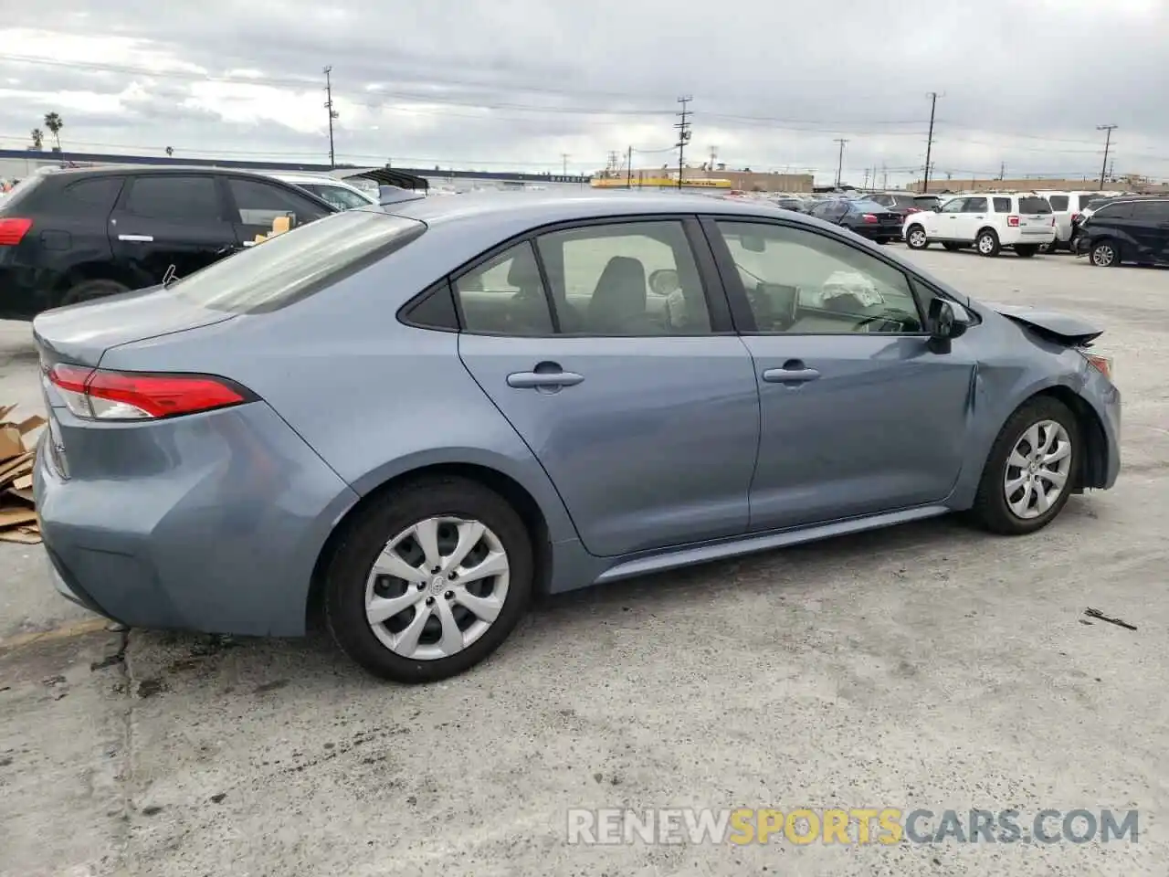 3 Photograph of a damaged car JTDEPRAE3LJ056383 TOYOTA COROLLA 2020