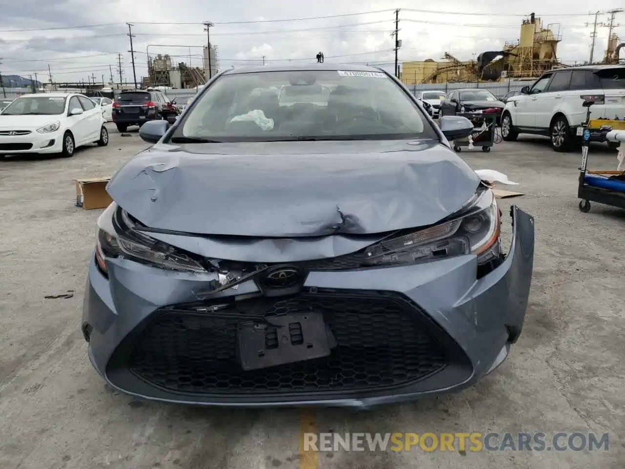 5 Photograph of a damaged car JTDEPRAE3LJ056383 TOYOTA COROLLA 2020