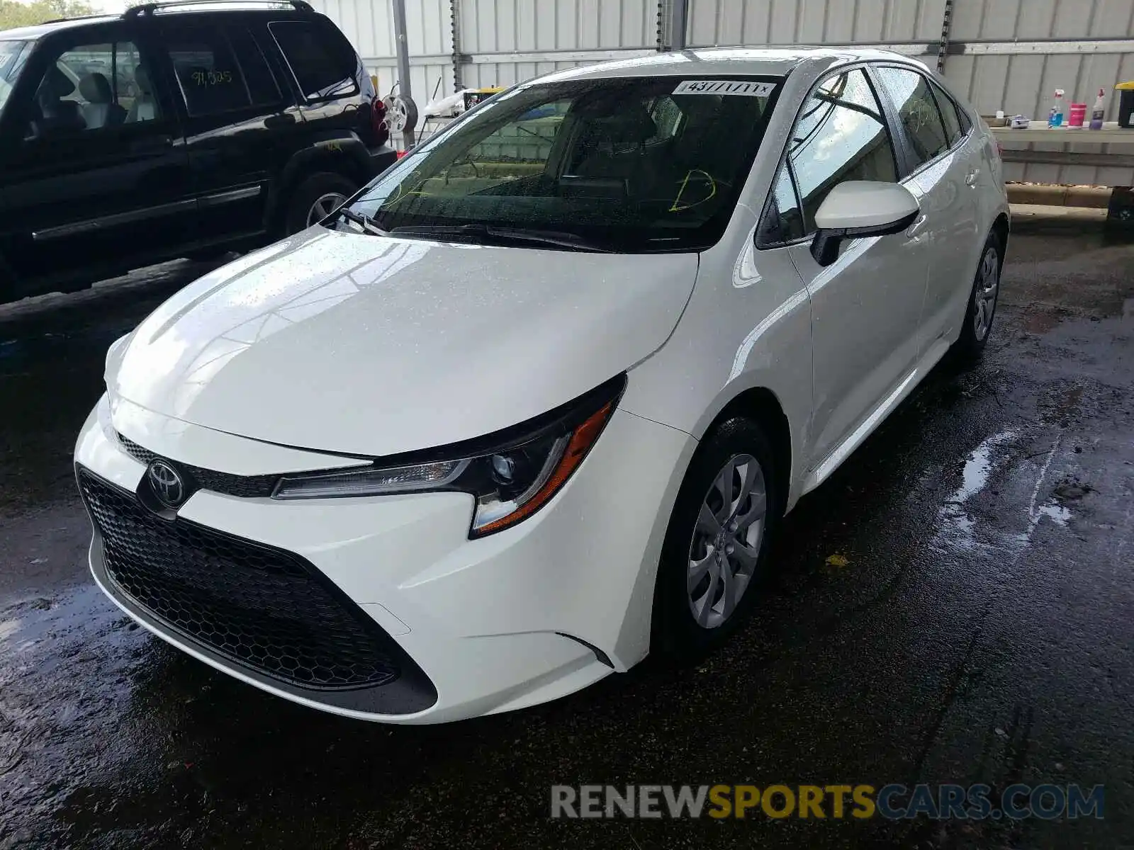 2 Photograph of a damaged car JTDEPRAE3LJ056643 TOYOTA COROLLA 2020