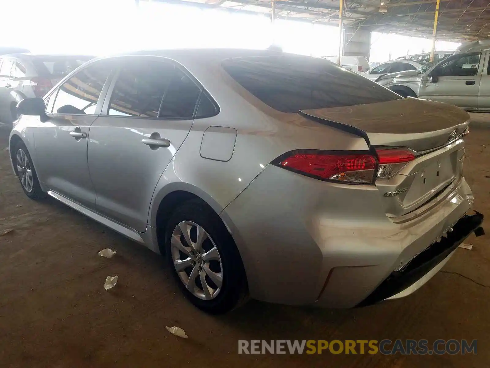 3 Photograph of a damaged car JTDEPRAE3LJ058943 TOYOTA COROLLA 2020