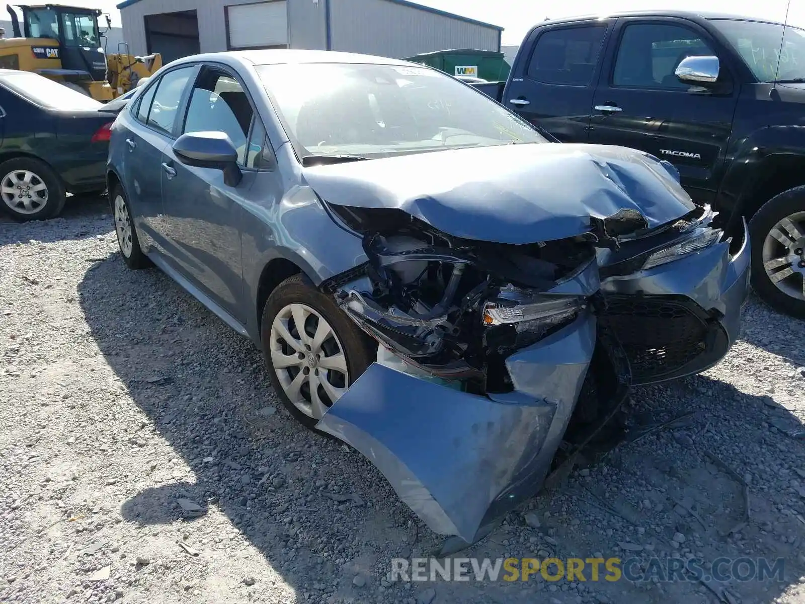 1 Photograph of a damaged car JTDEPRAE3LJ059137 TOYOTA COROLLA 2020