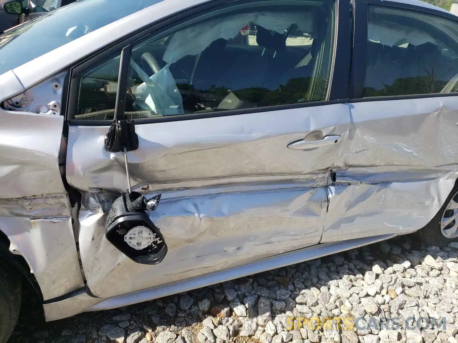 10 Photograph of a damaged car JTDEPRAE3LJ060546 TOYOTA COROLLA 2020