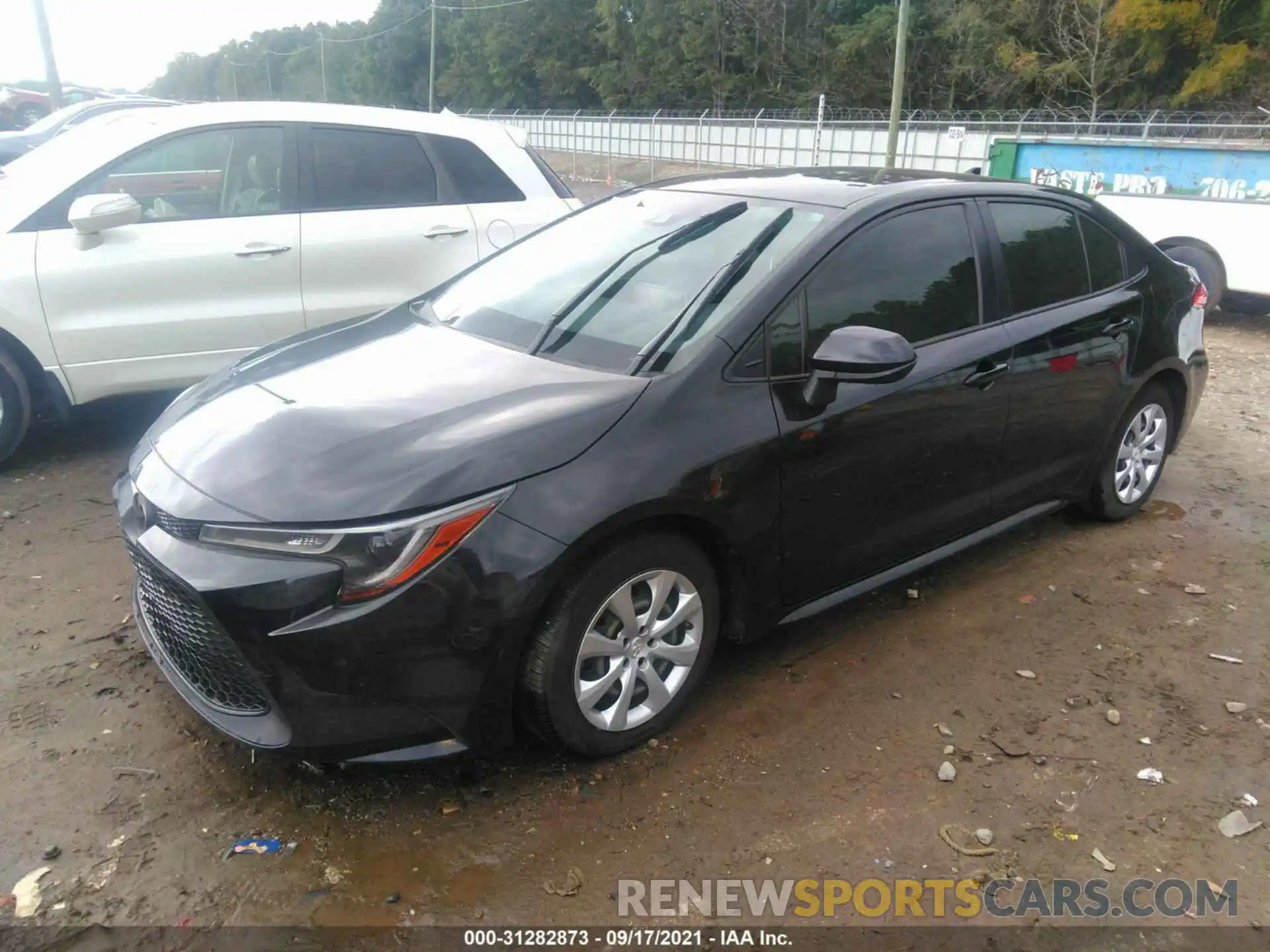 2 Photograph of a damaged car JTDEPRAE3LJ061633 TOYOTA COROLLA 2020