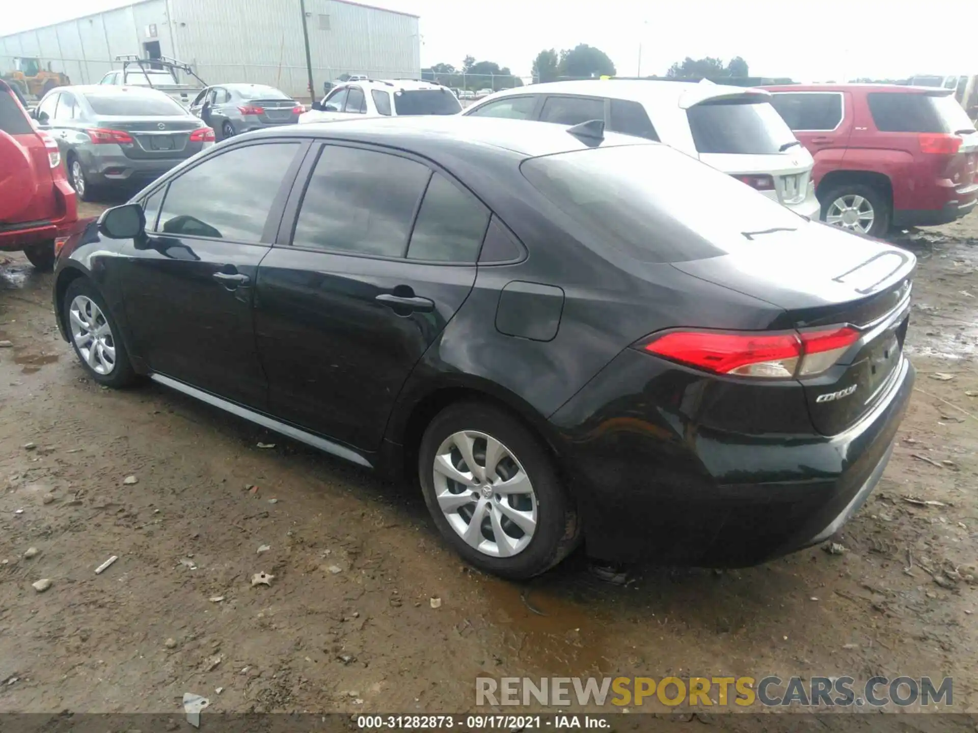 3 Photograph of a damaged car JTDEPRAE3LJ061633 TOYOTA COROLLA 2020