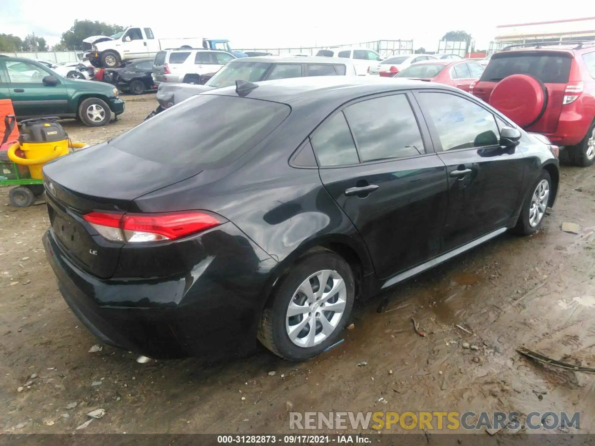 4 Photograph of a damaged car JTDEPRAE3LJ061633 TOYOTA COROLLA 2020