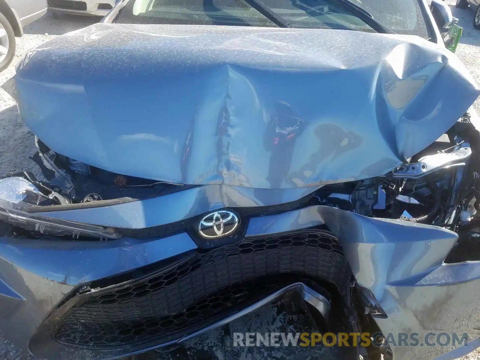 7 Photograph of a damaged car JTDEPRAE3LJ061955 TOYOTA COROLLA 2020