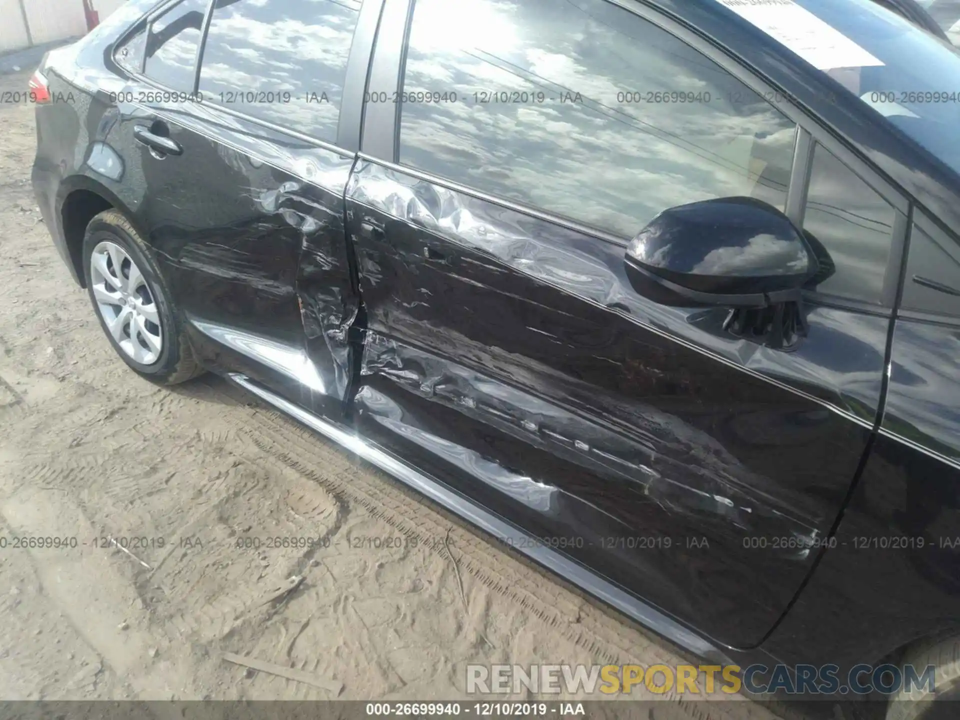 6 Photograph of a damaged car JTDEPRAE3LJ064161 TOYOTA COROLLA 2020