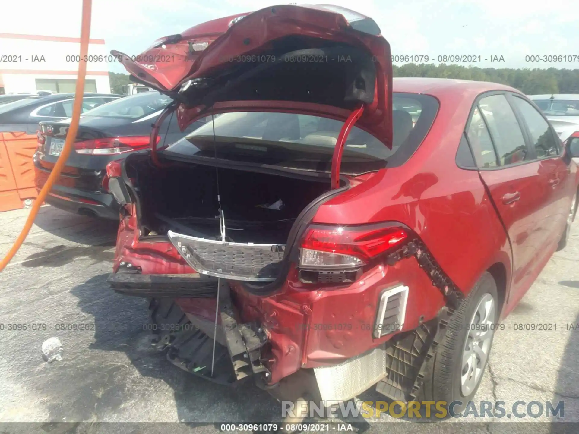 6 Photograph of a damaged car JTDEPRAE3LJ065228 TOYOTA COROLLA 2020