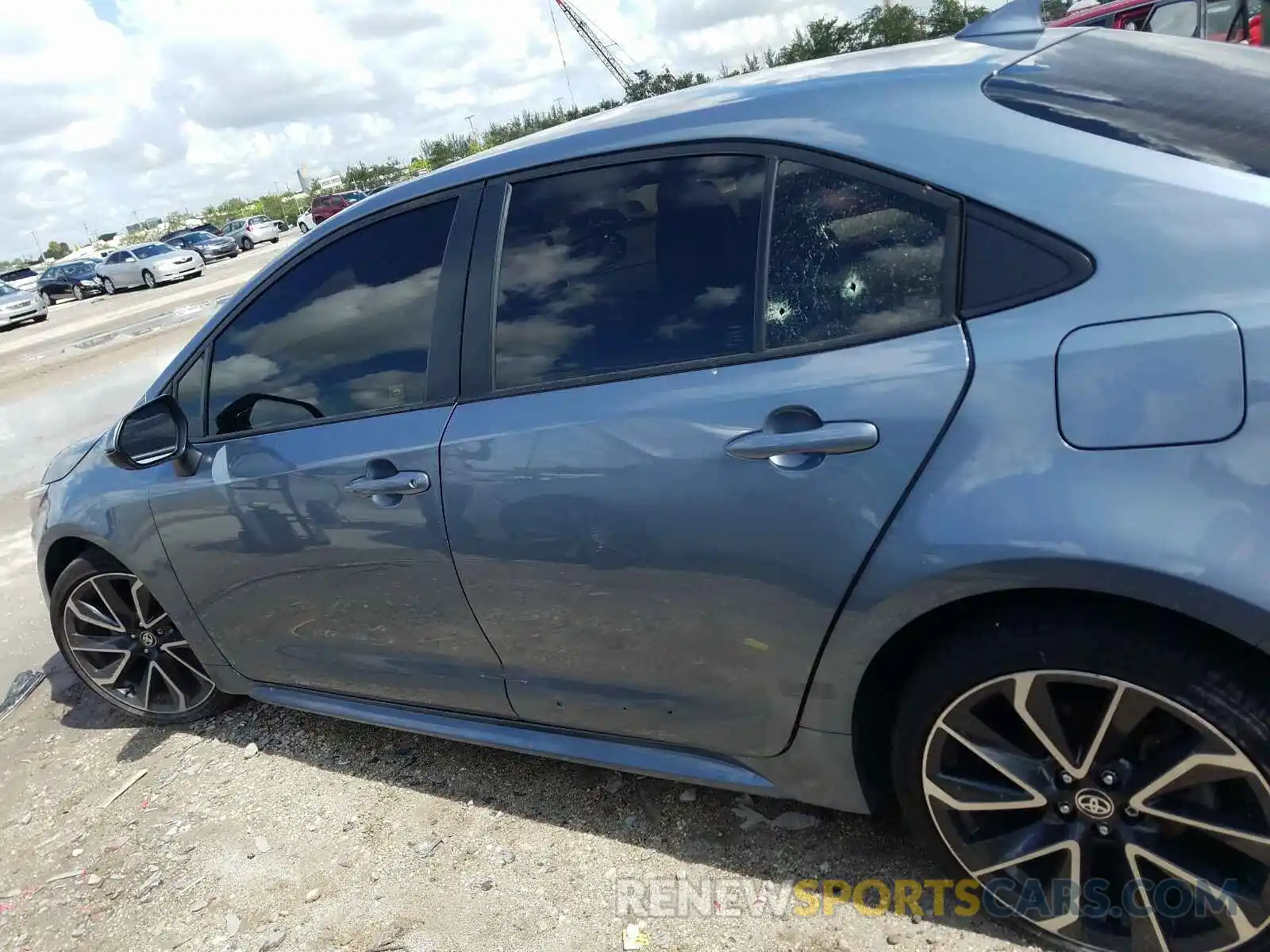 9 Photograph of a damaged car JTDEPRAE3LJ066184 TOYOTA COROLLA 2020