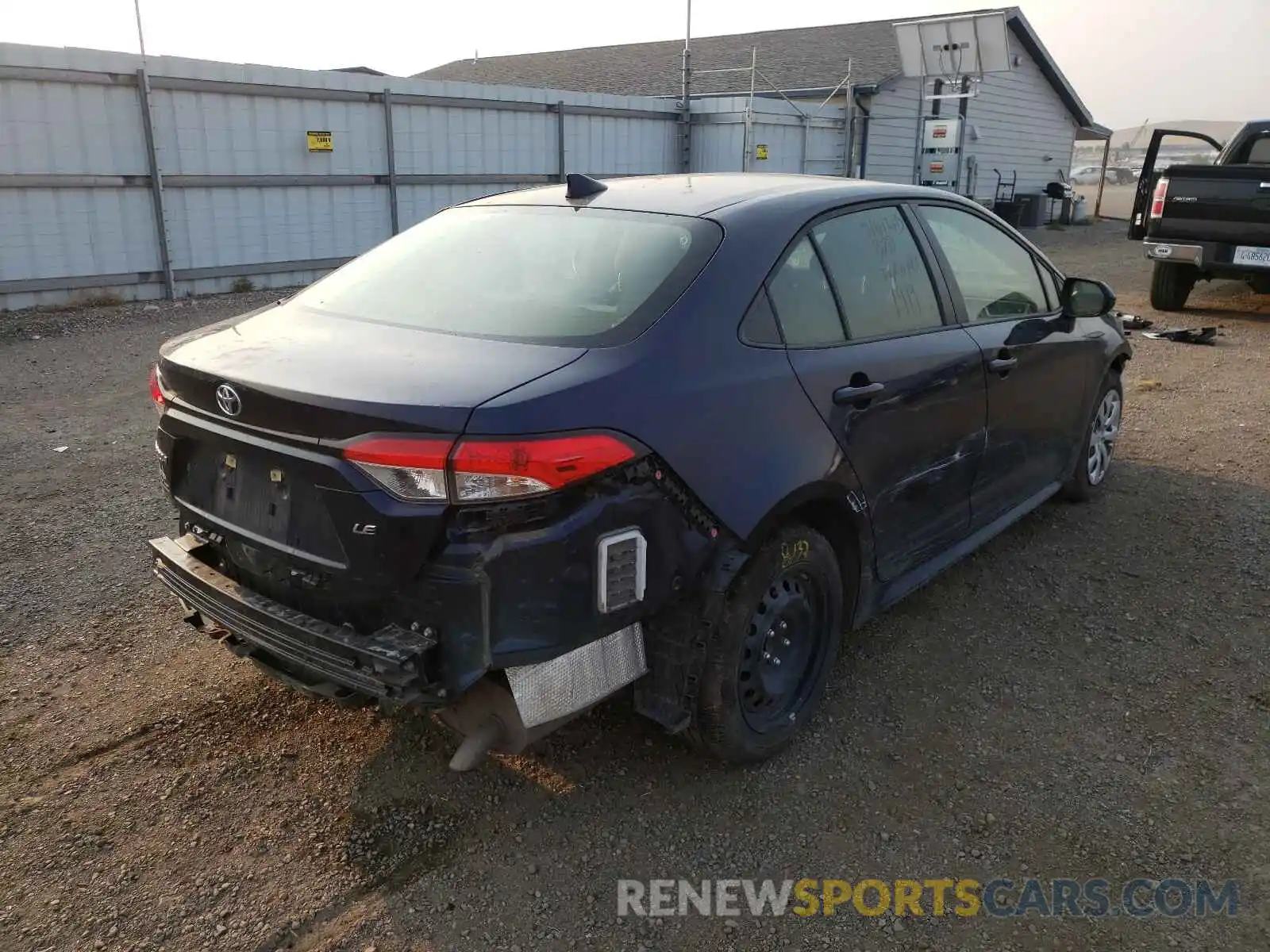 4 Photograph of a damaged car JTDEPRAE3LJ067495 TOYOTA COROLLA 2020