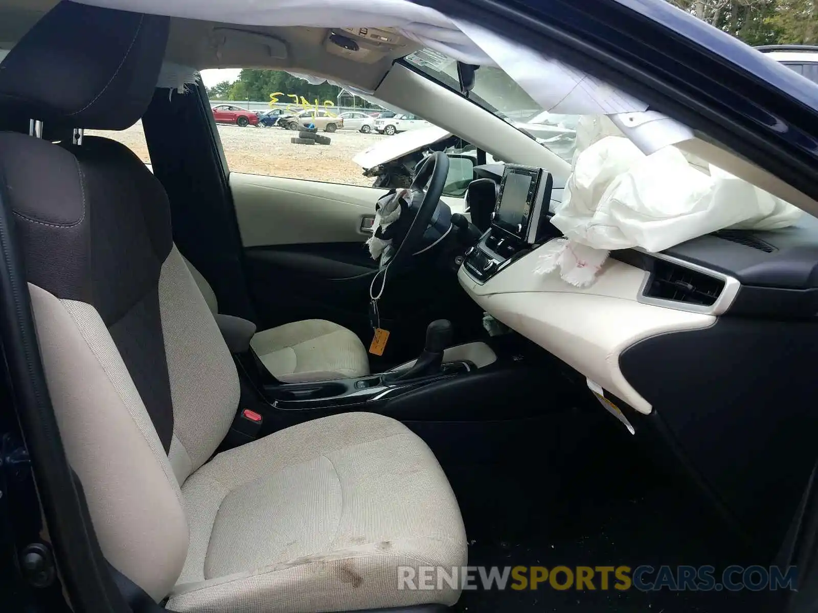 5 Photograph of a damaged car JTDEPRAE3LJ068209 TOYOTA COROLLA 2020