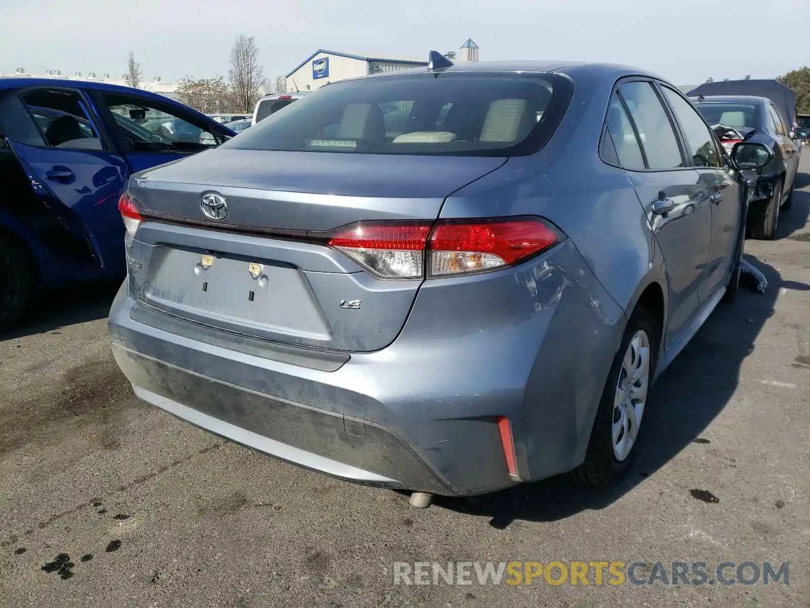 4 Photograph of a damaged car JTDEPRAE3LJ068341 TOYOTA COROLLA 2020