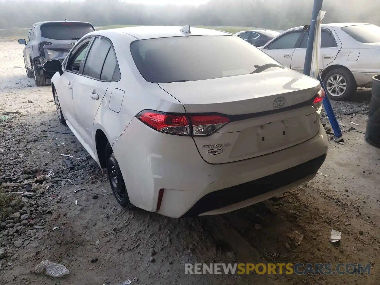 9 Photograph of a damaged car JTDEPRAE3LJ068498 TOYOTA COROLLA 2020