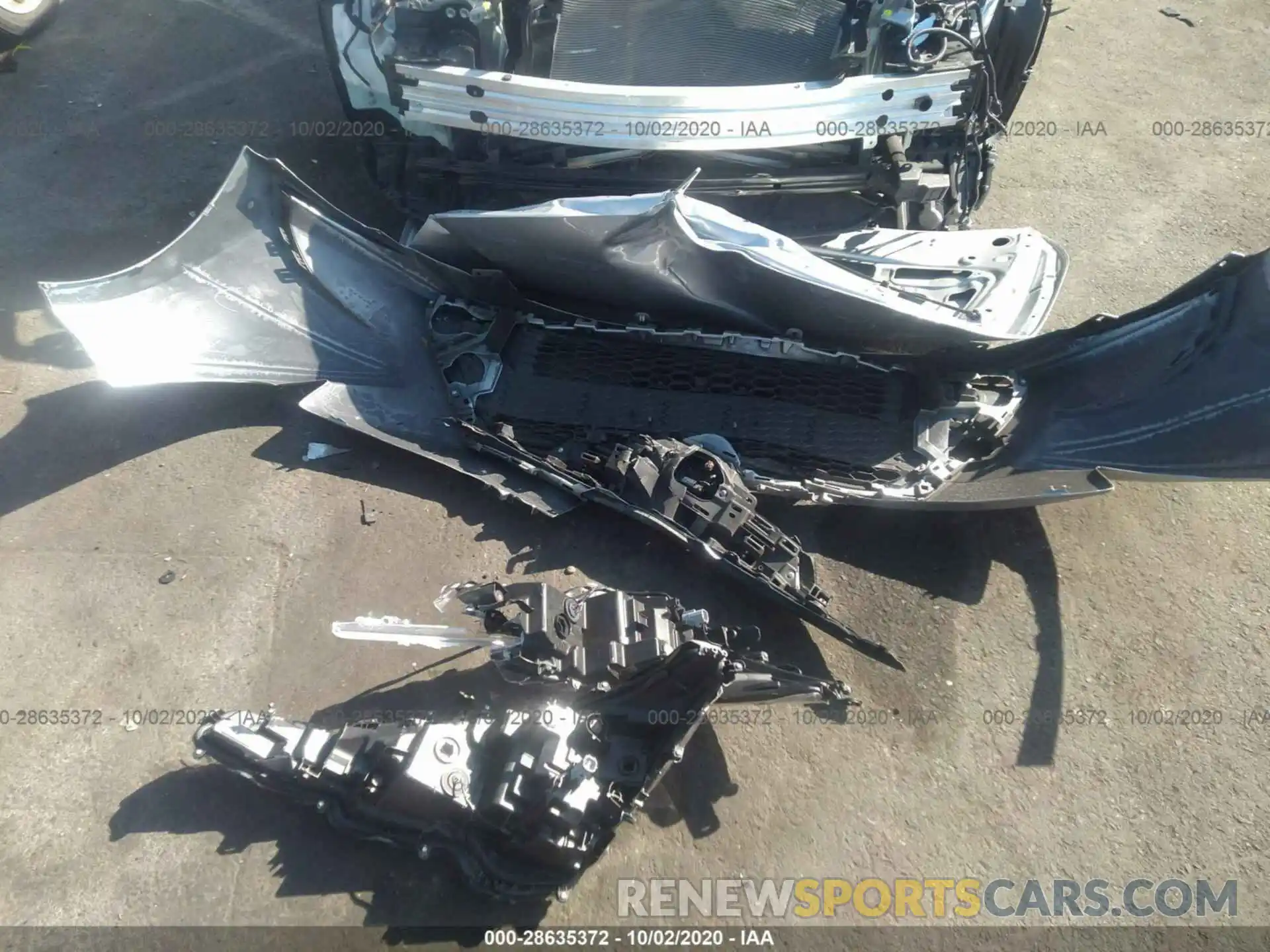 12 Фотография поврежденного автомобиля JTDEPRAE3LJ069554 TOYOTA COROLLA 2020