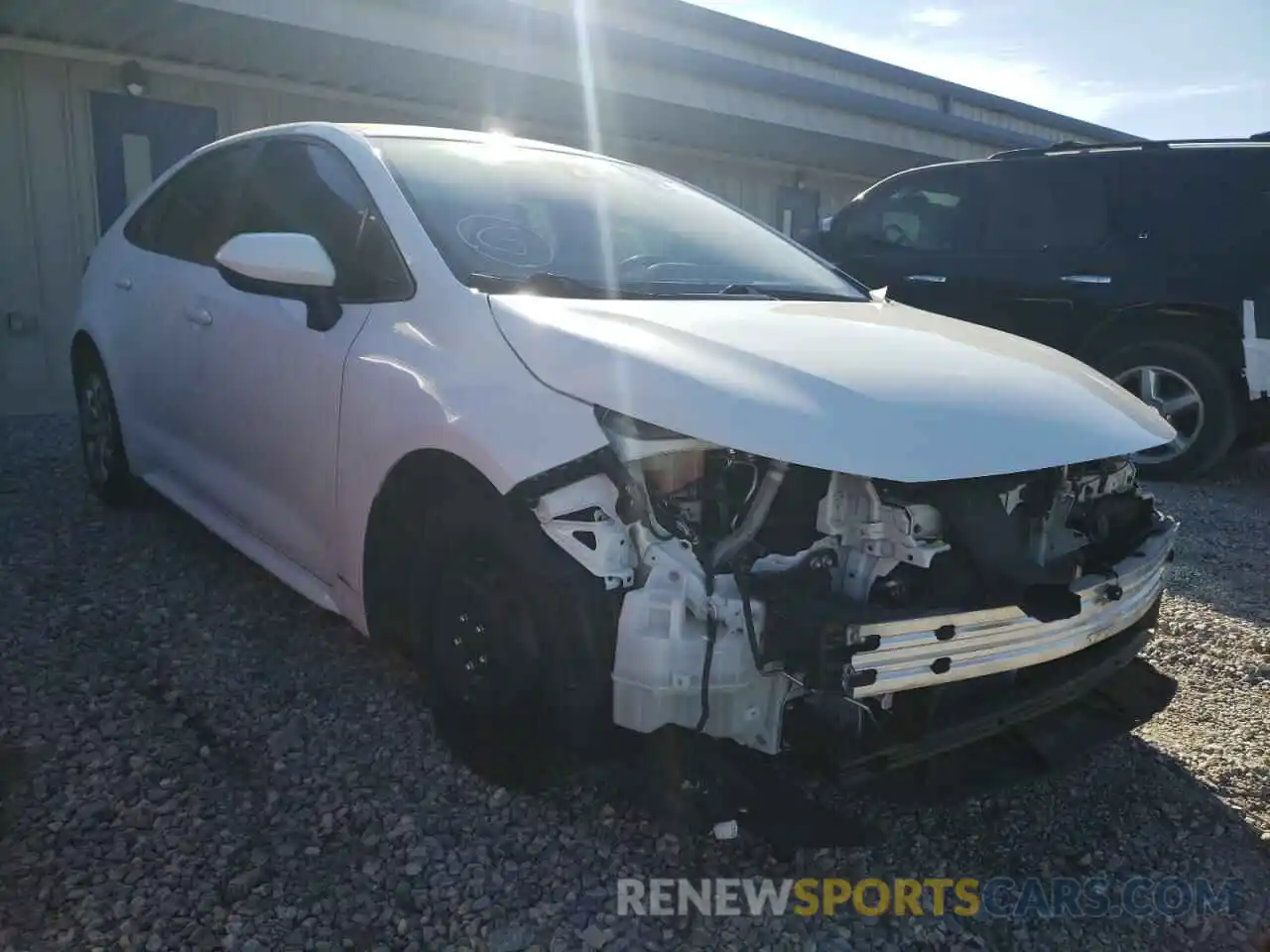 1 Photograph of a damaged car JTDEPRAE3LJ070719 TOYOTA COROLLA 2020