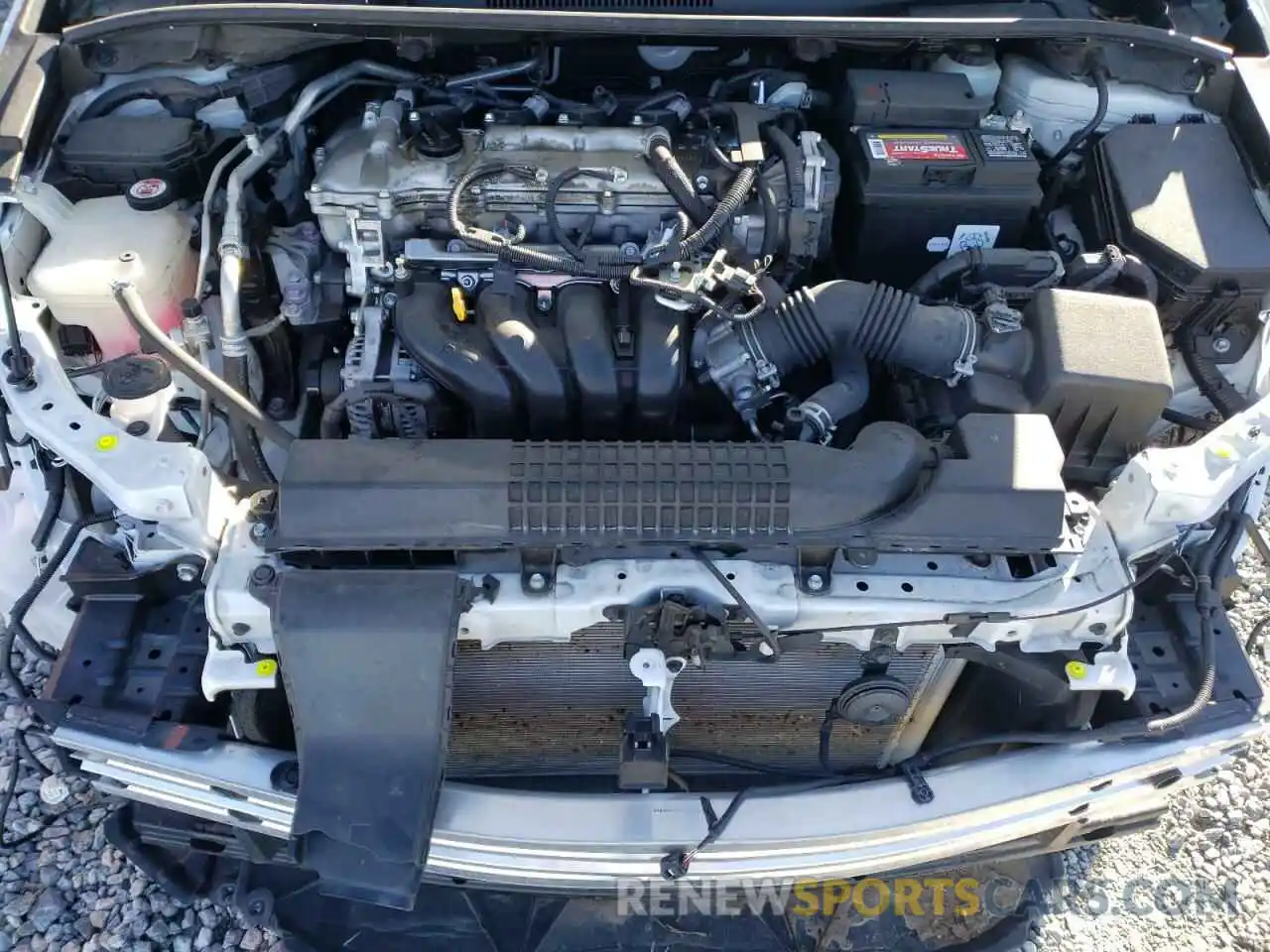 7 Photograph of a damaged car JTDEPRAE3LJ070719 TOYOTA COROLLA 2020