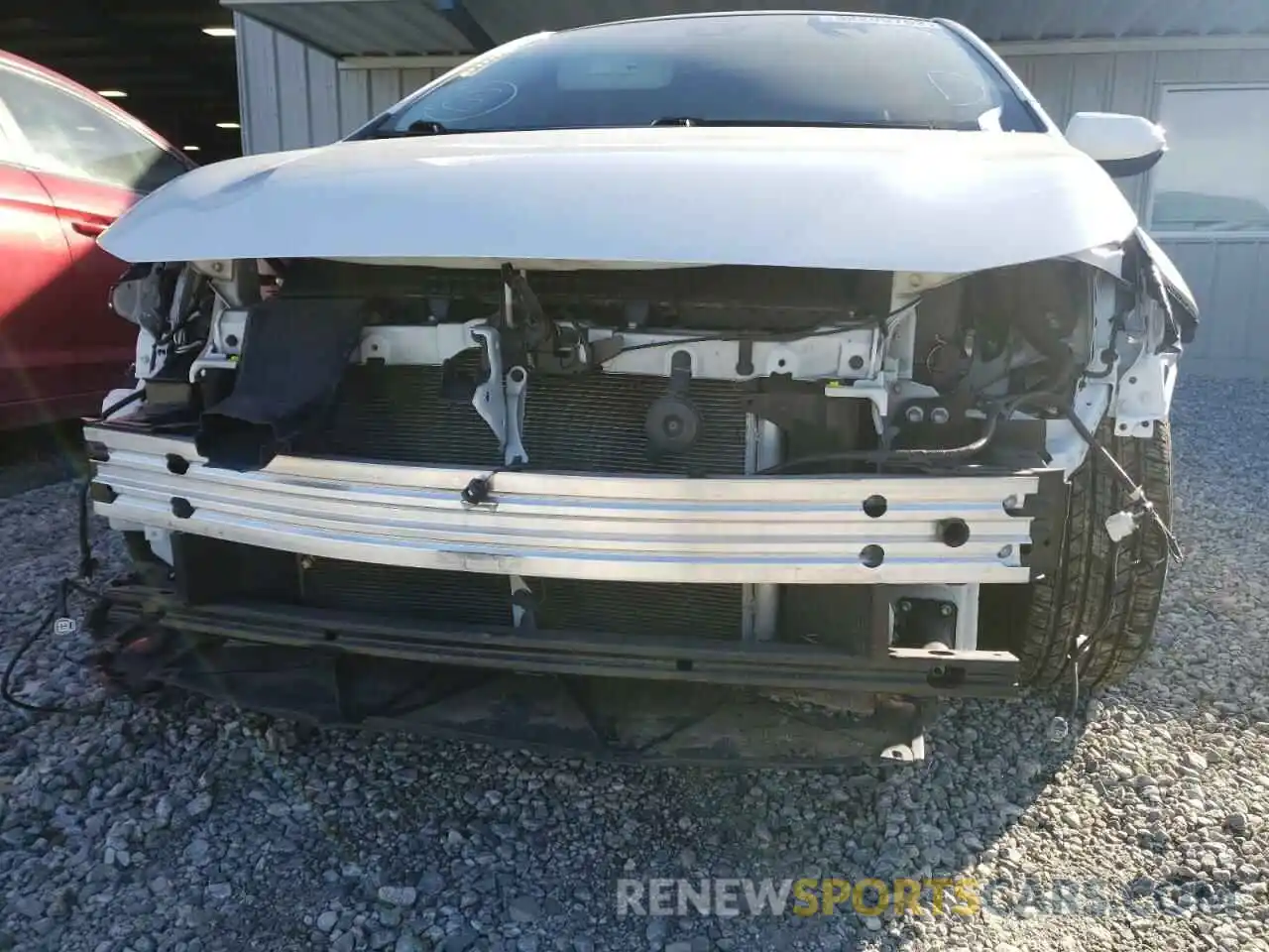 9 Photograph of a damaged car JTDEPRAE3LJ070719 TOYOTA COROLLA 2020