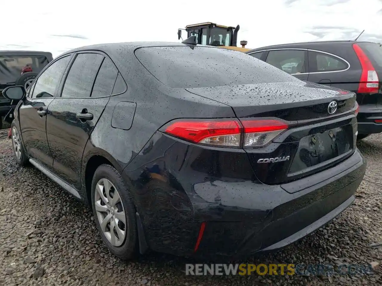 3 Photograph of a damaged car JTDEPRAE3LJ071739 TOYOTA COROLLA 2020