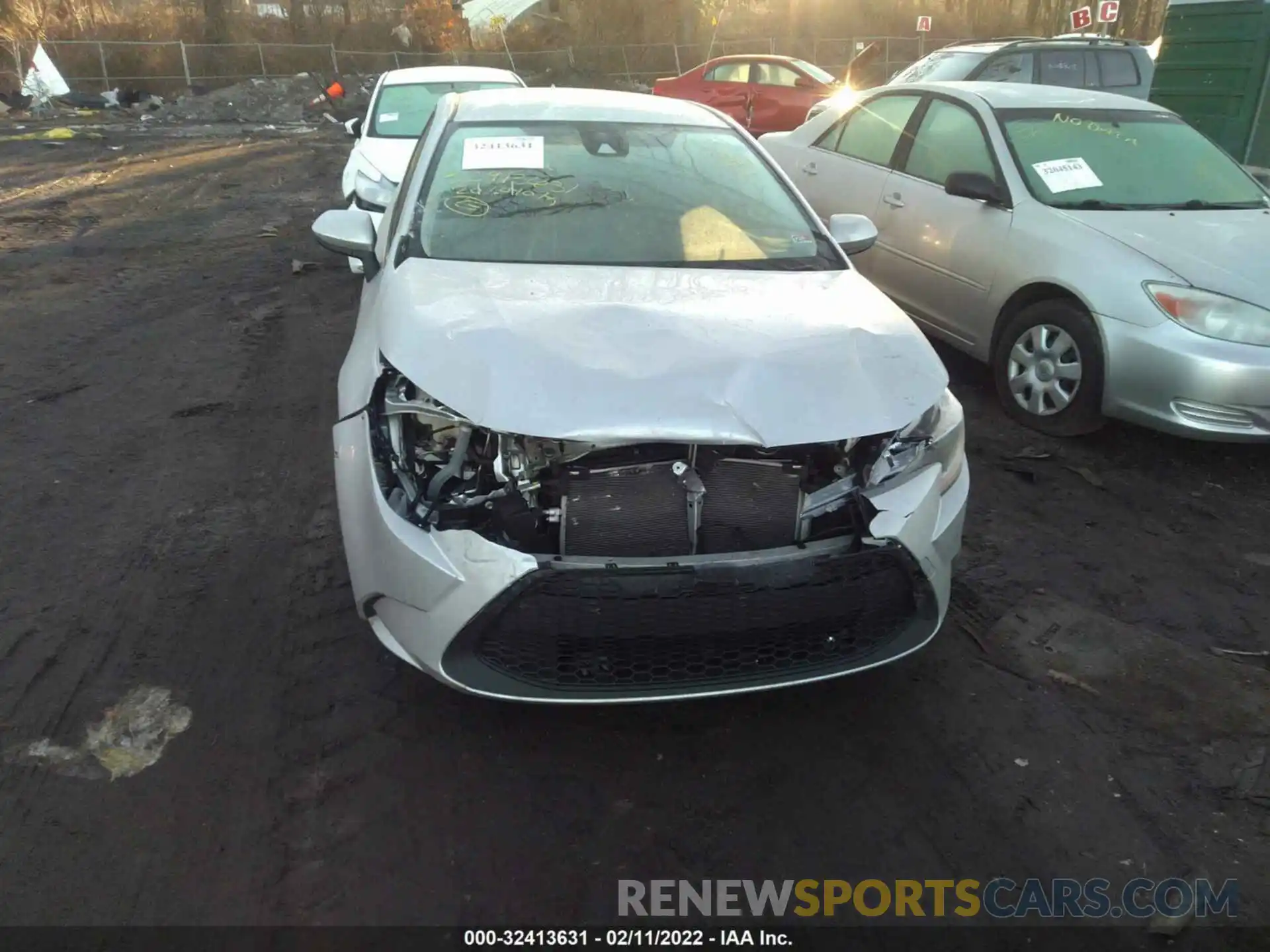 6 Photograph of a damaged car JTDEPRAE3LJ072793 TOYOTA COROLLA 2020