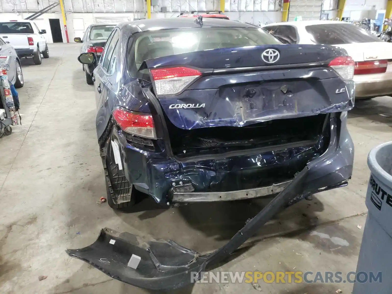 9 Photograph of a damaged car JTDEPRAE3LJ073054 TOYOTA COROLLA 2020