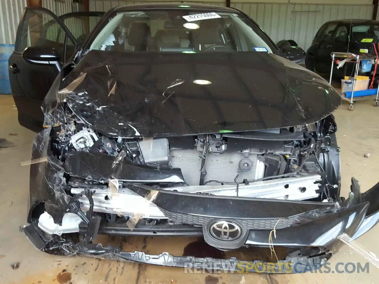 9 Photograph of a damaged car JTDEPRAE3LJ076357 TOYOTA COROLLA 2020