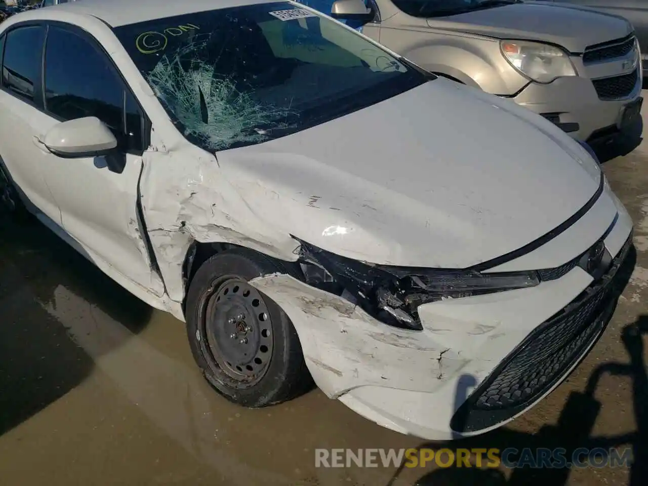 9 Photograph of a damaged car JTDEPRAE3LJ080053 TOYOTA COROLLA 2020