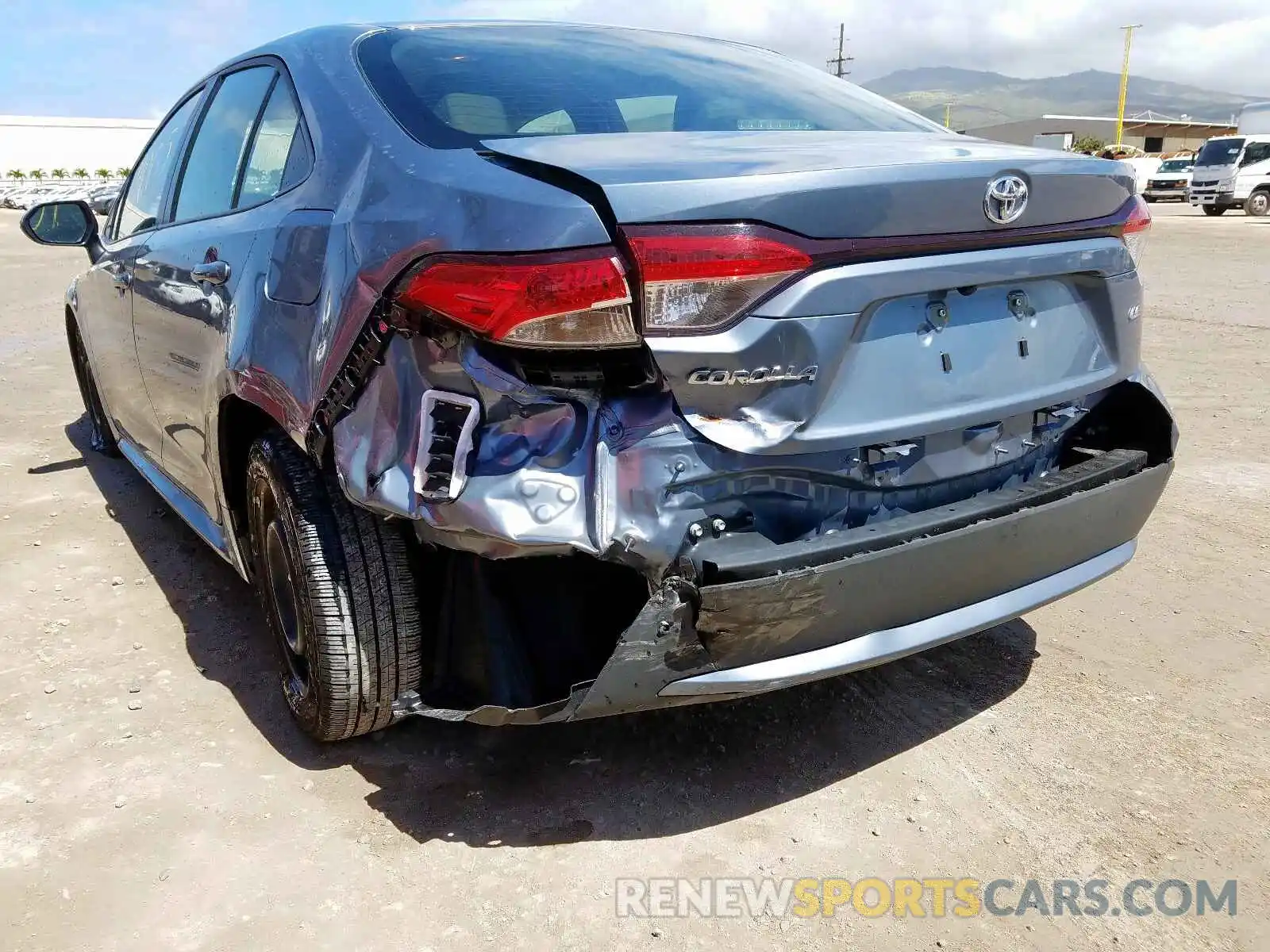 9 Photograph of a damaged car JTDEPRAE3LJ081946 TOYOTA COROLLA 2020