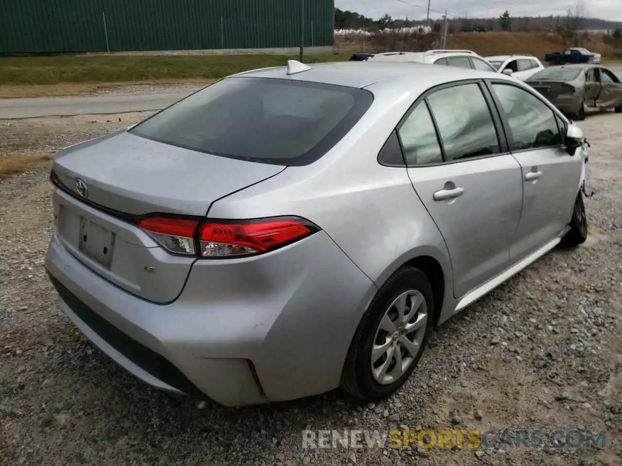 4 Photograph of a damaged car JTDEPRAE3LJ083101 TOYOTA COROLLA 2020