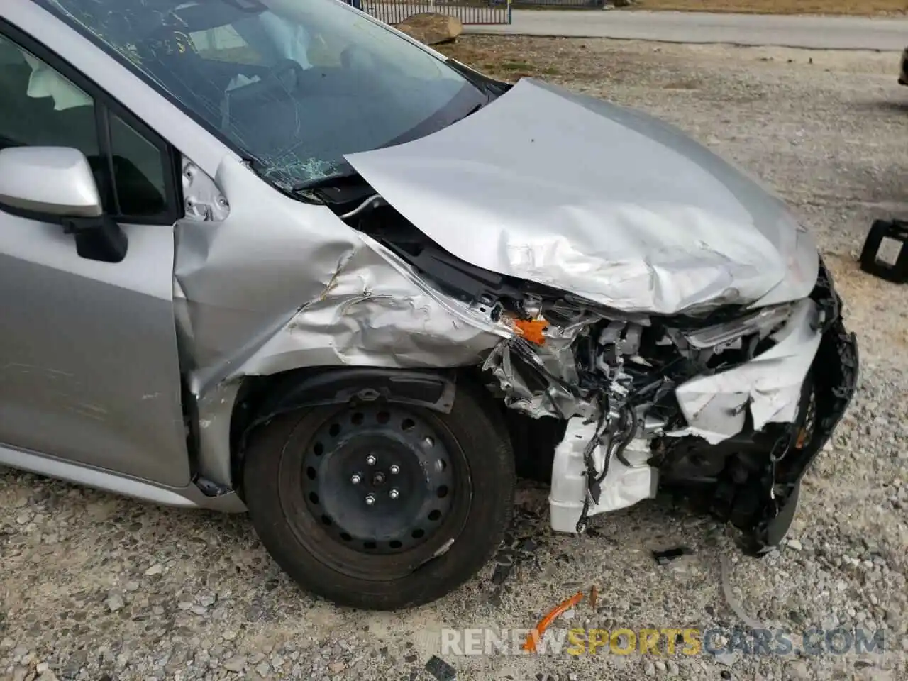 9 Photograph of a damaged car JTDEPRAE3LJ083101 TOYOTA COROLLA 2020