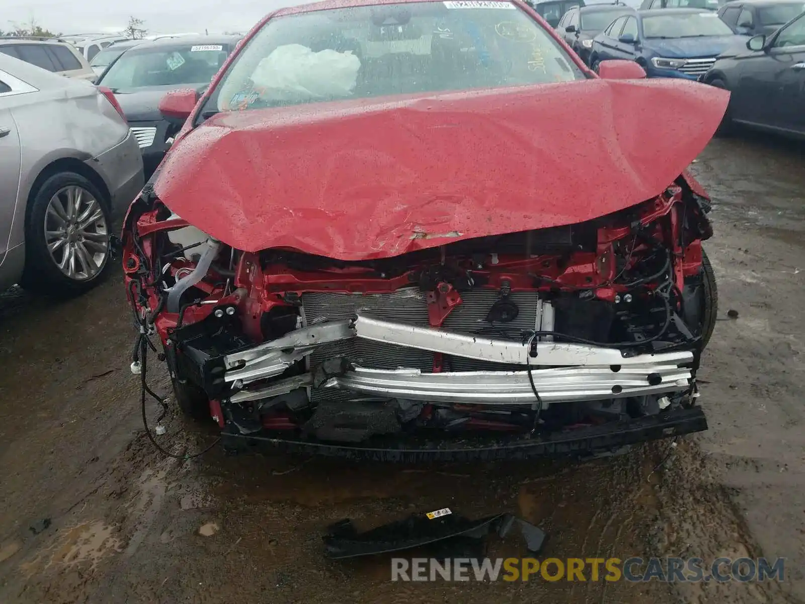 9 Photograph of a damaged car JTDEPRAE3LJ084250 TOYOTA COROLLA 2020