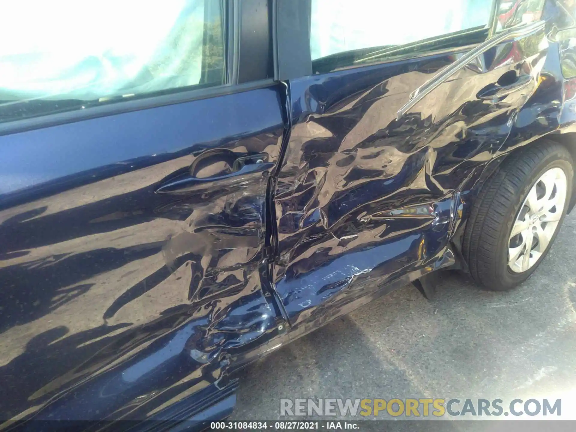 6 Photograph of a damaged car JTDEPRAE3LJ084815 TOYOTA COROLLA 2020