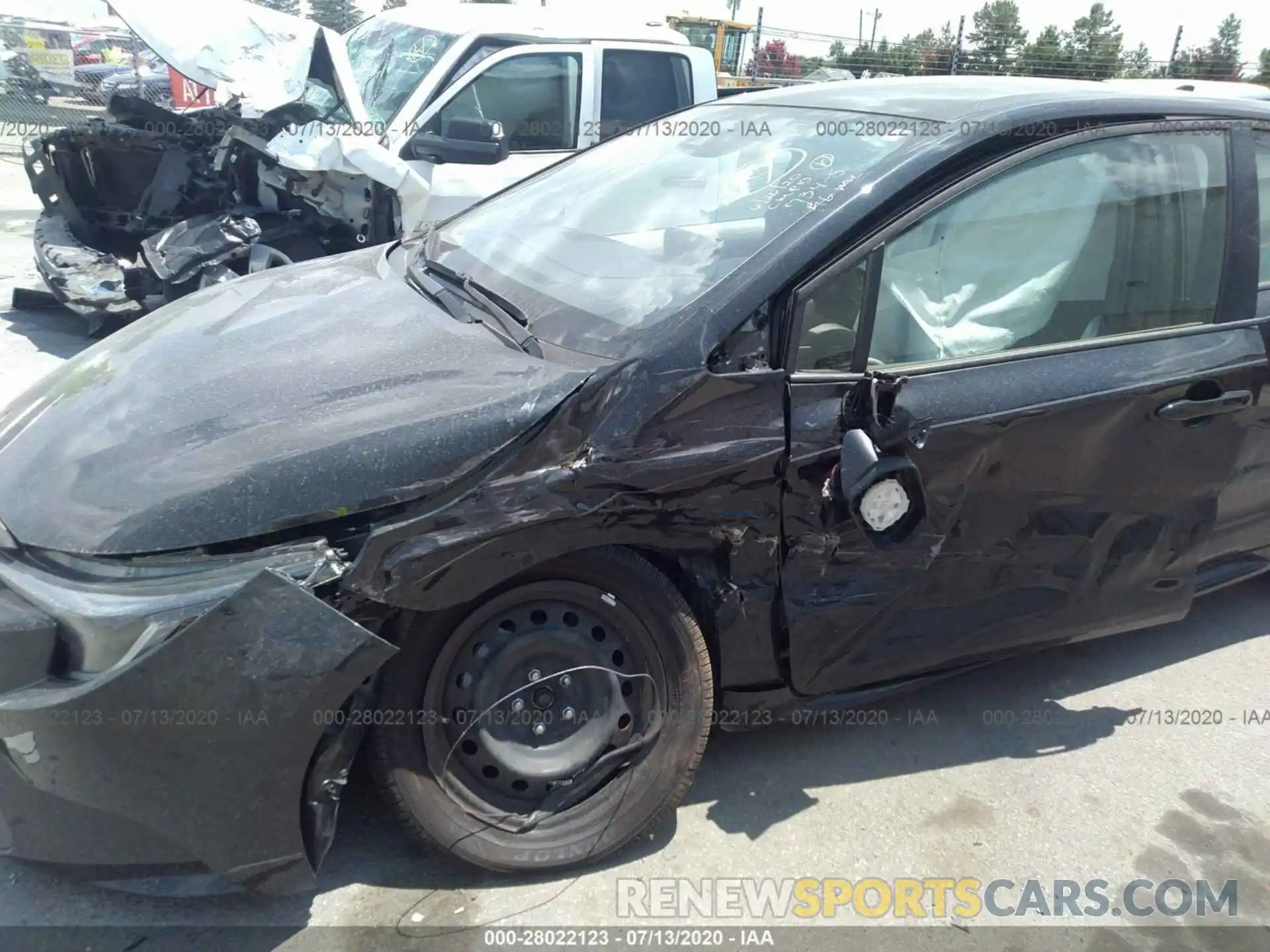6 Photograph of a damaged car JTDEPRAE3LJ085947 TOYOTA COROLLA 2020