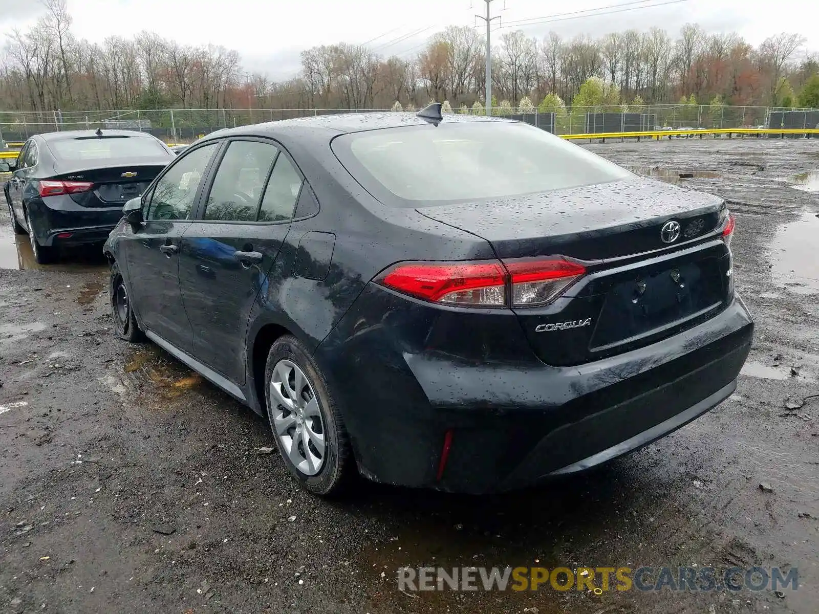 3 Photograph of a damaged car JTDEPRAE3LJ086449 TOYOTA COROLLA 2020