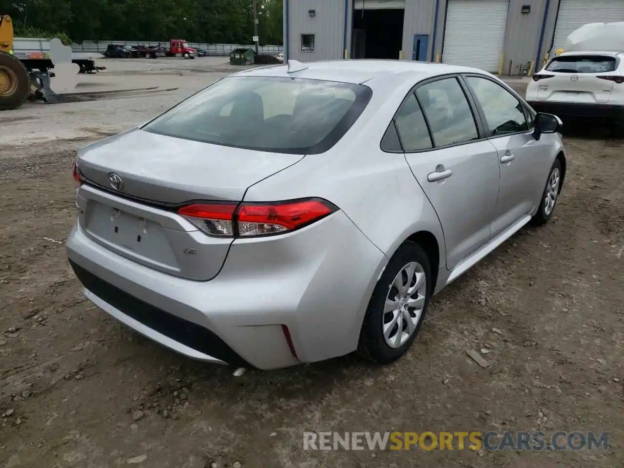 4 Photograph of a damaged car JTDEPRAE3LJ087990 TOYOTA COROLLA 2020